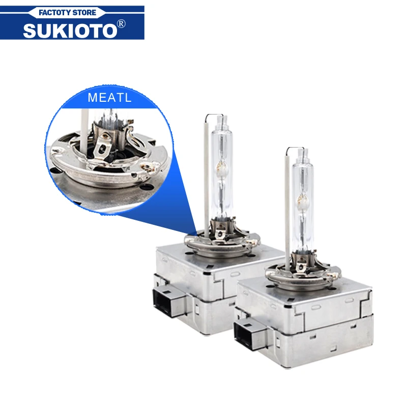Цельнометаллические ксеноновые лампы SUKIOTO для фар D1S 55 Вт D3S 6000K 4300K 5000K 8000K 35 OQ6333