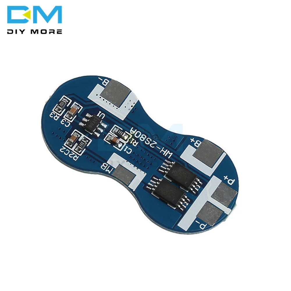 Защитная плата для зарядки литиевых аккумуляторов 2 S серии li ion 18650 модуль BMS 7 4 В 4A