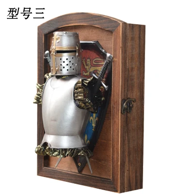  Wanlang wall hangs in Middle Ages Adorn the living room with Rome armor Key collection box porch Iron ornamentsroom | Дом и сад