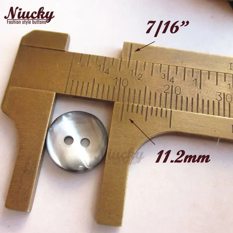 Niucky 11 мм 7/16 &quot18L 2 отверстия Модная рубашка Манхэттен пуговицы для одежды Высокое