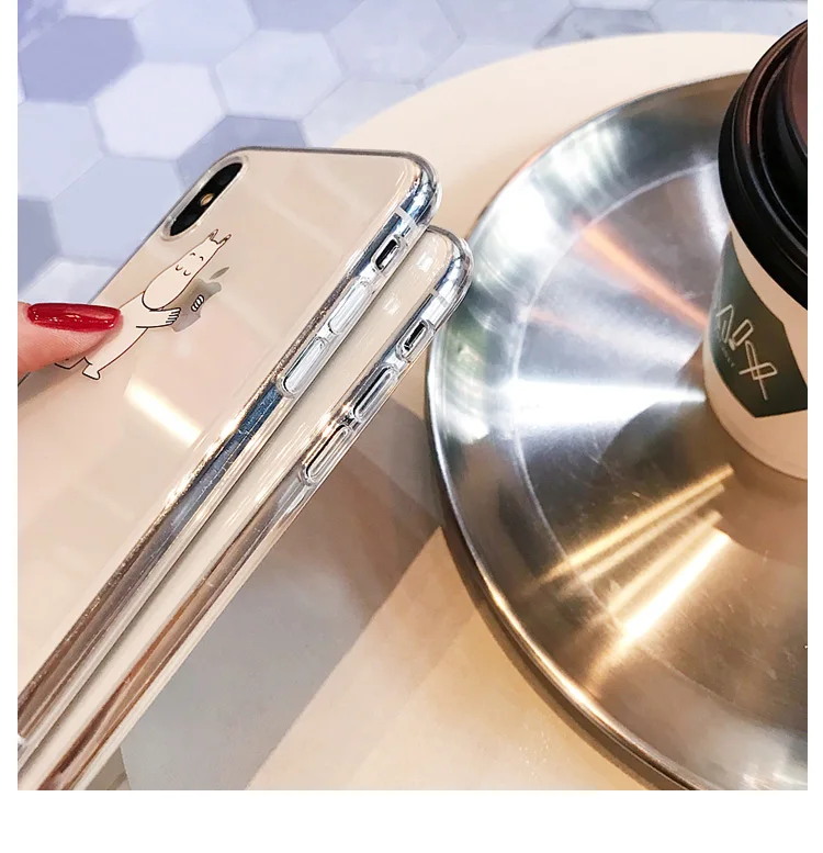 Для iphone 6 7 8 6s 11 Pro Max чехол для iphone X XS XR 7 8 Plus xs max 5 5S se чехол с человеком-пауком прозрачный чехол с принтом Микки