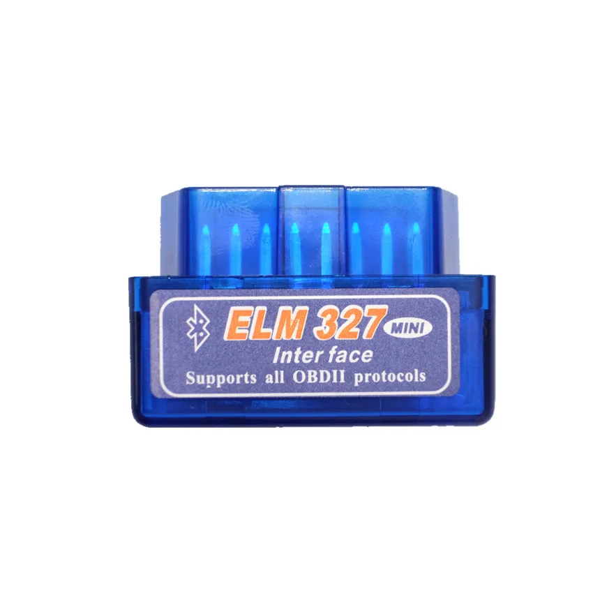 Горячая продажа Супер Мини Elm327 OBD2 Bluetooth с сканирующей бумагой elm327 V2.1 OBDII адаптер