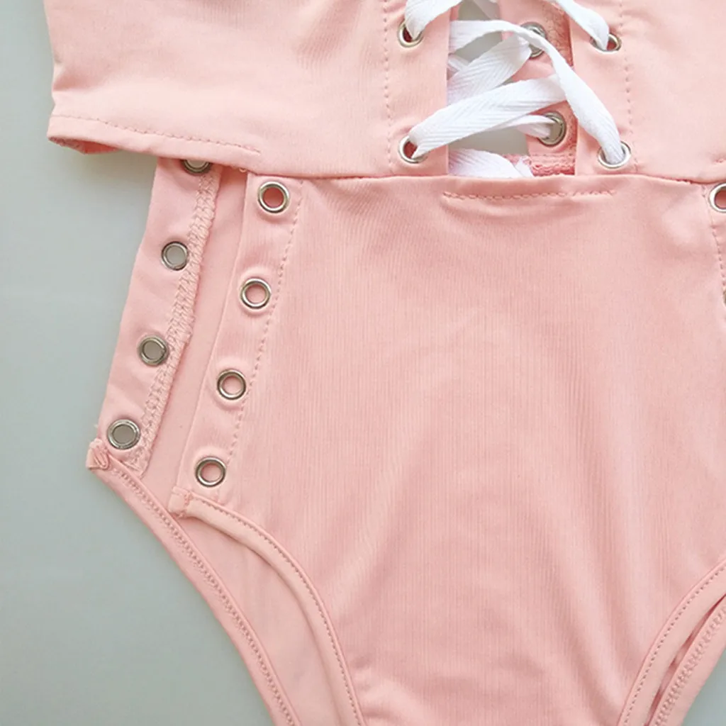 SAGACE комплект бикини купальник с ремешками Глубокий V сплошной цвет женский Ретро