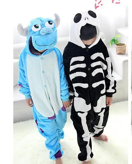 Малыш Монстры Sulley Салливан для детей рисунок Hello Kitty животного Onesie череп