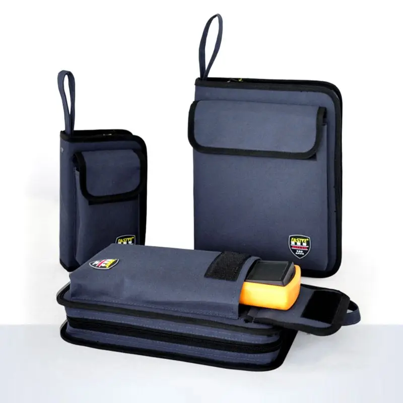 Профессиональный набор инструментов для электриков с жесткой пластиной чехол