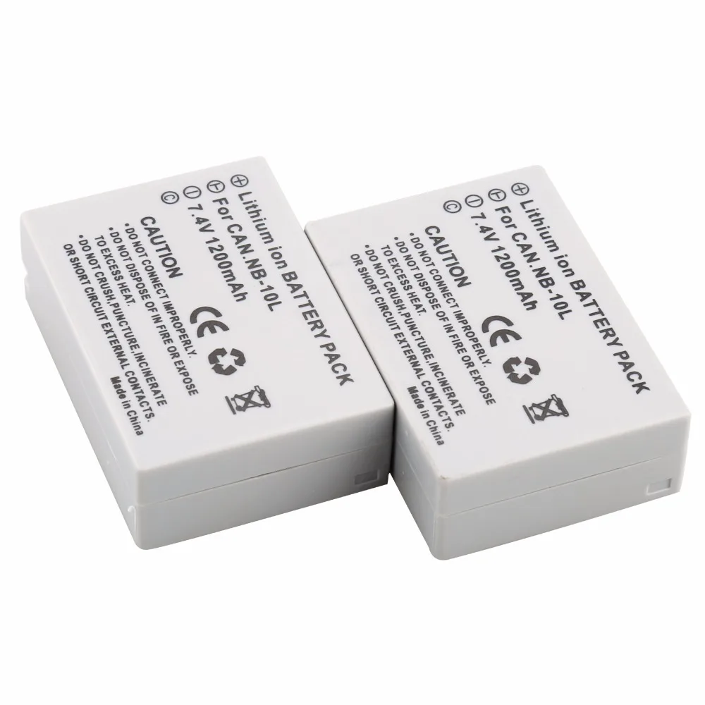 Цифровой аккумулятор PROBTY NB 10L NB10L для камеры Canon G1X G15 G16 SX40HS SX50HS SX60HS SX40 SX50 SX60|battery for