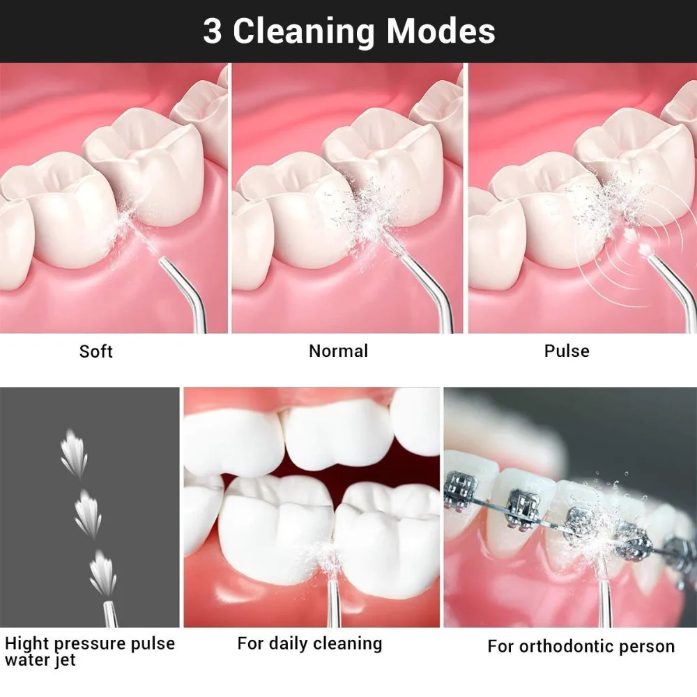 Deston Toocare T7 ирригатор для полости рта портативная водяная нить Беспроводная