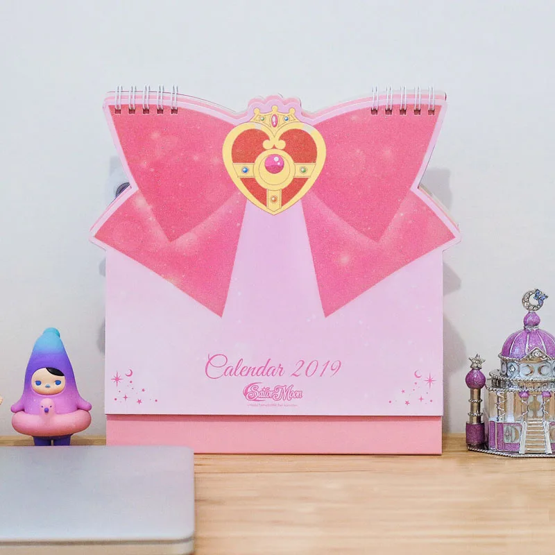 Аниме Сейлор Мун Цукино Usag Chibiusa Настольный календарь