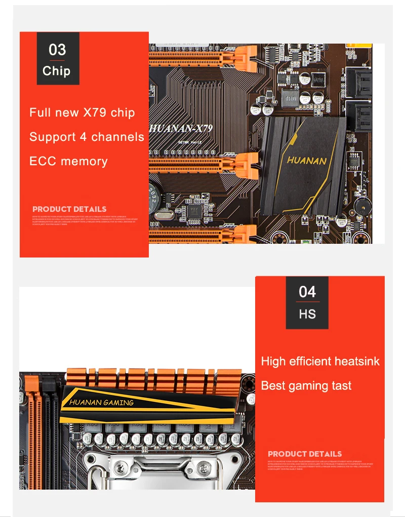 Фирменная игровая материнская плата huanan Zhi X79 deluxe с разъемом M.2 SSD скидка X79 LGA2011 материнская плата с процессором Intel Xeon E5 2660 V2