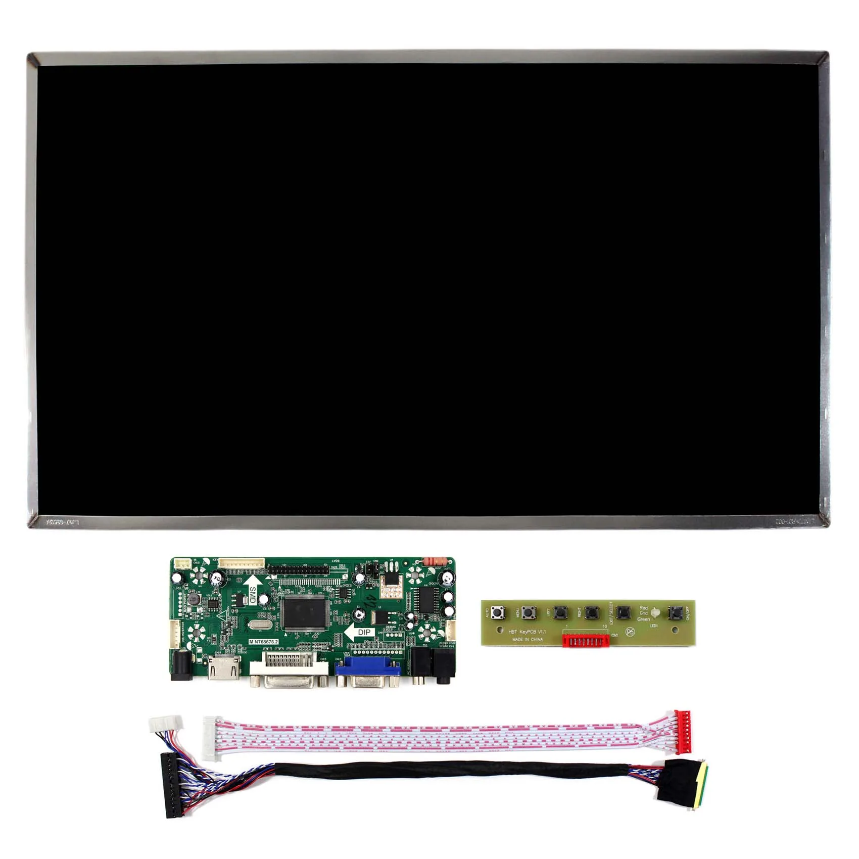 Плата контроллера аудиосигнала HD MI VGA DV M. Nt6867617.3 дюйма LP173WD1 B173RW01 LTN173KT01 1600x900