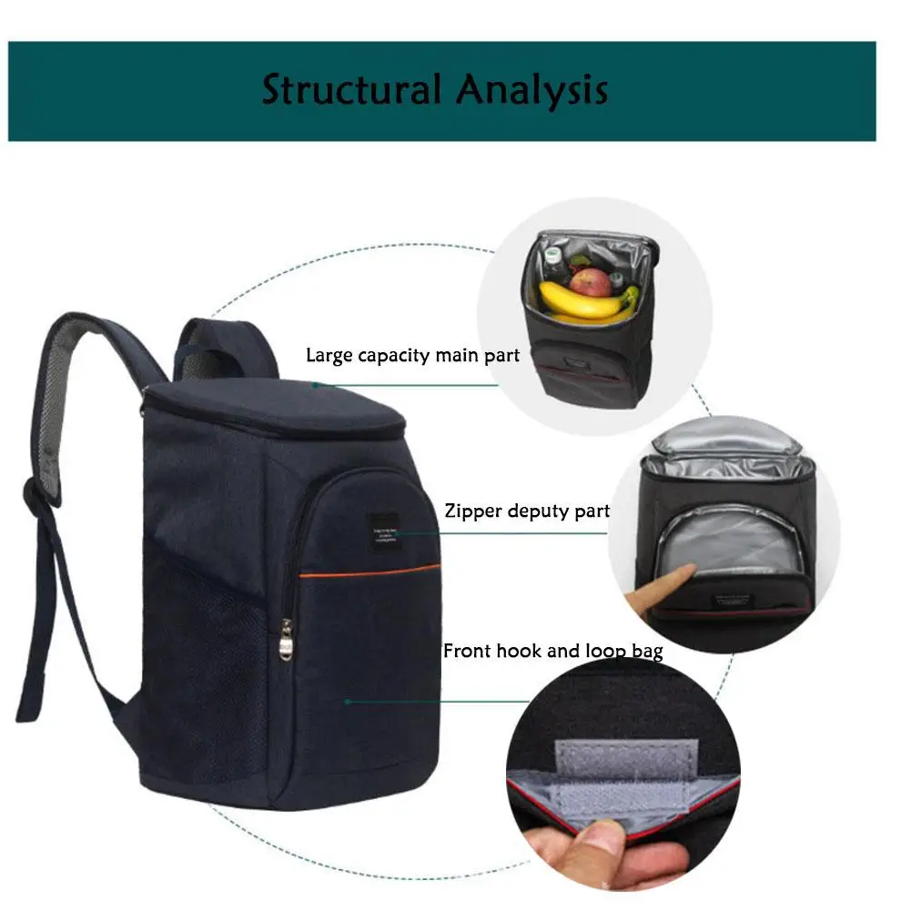 Новая сумка для обеда Bento Pack Большая вместительная теплоизоляционная красного