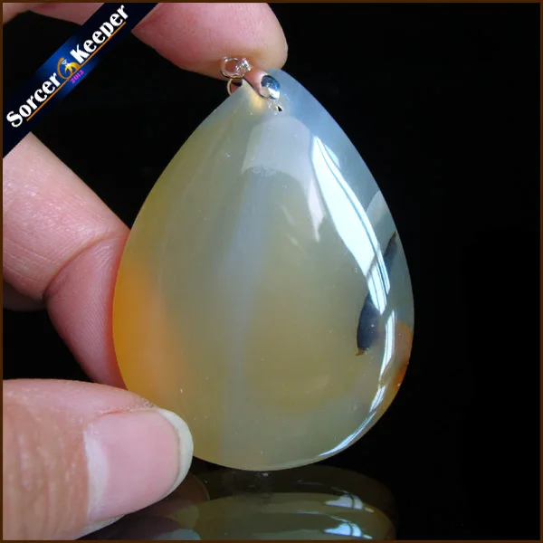 Мужские ювелирные изделия горка большие натуральные дендритные моховые Агаты