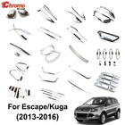 Хромированные передние и задние противотумансветильник ры для Ford Escape Kuga 2013, 2014, 2015, 2016