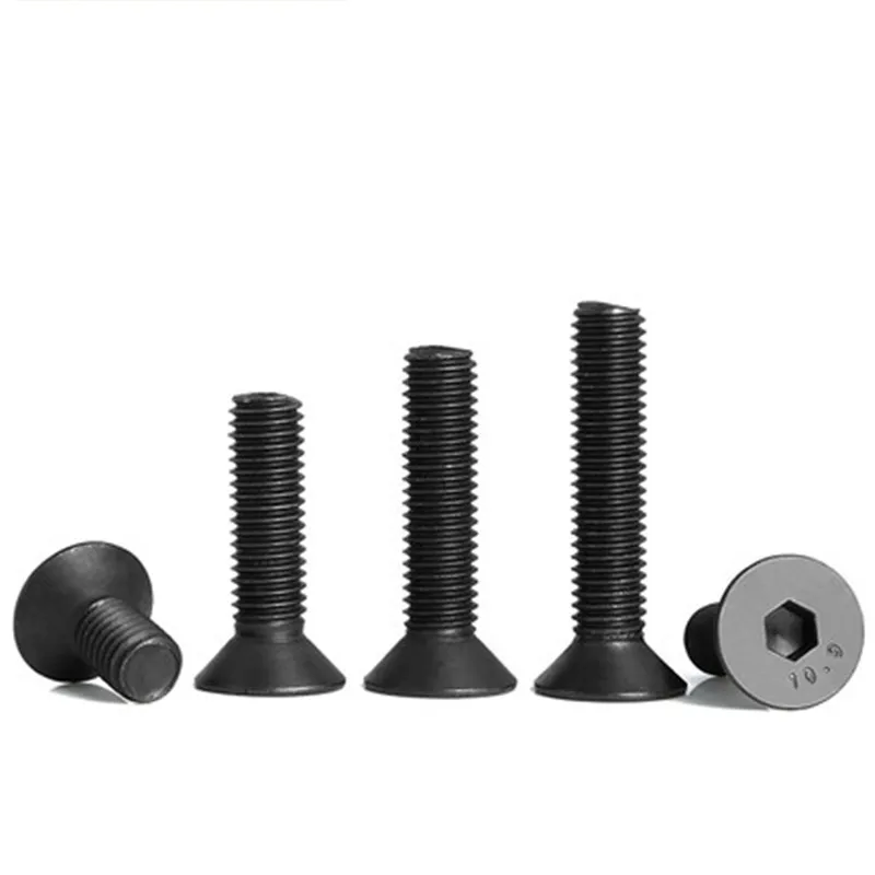 10-32 5/8 3/4 1 1-1/4 1-1/2 дюйма 10,9 ранг UNF американский стандарт тонкая резьба углеродистая сталь плоский потайной шестигранный винт