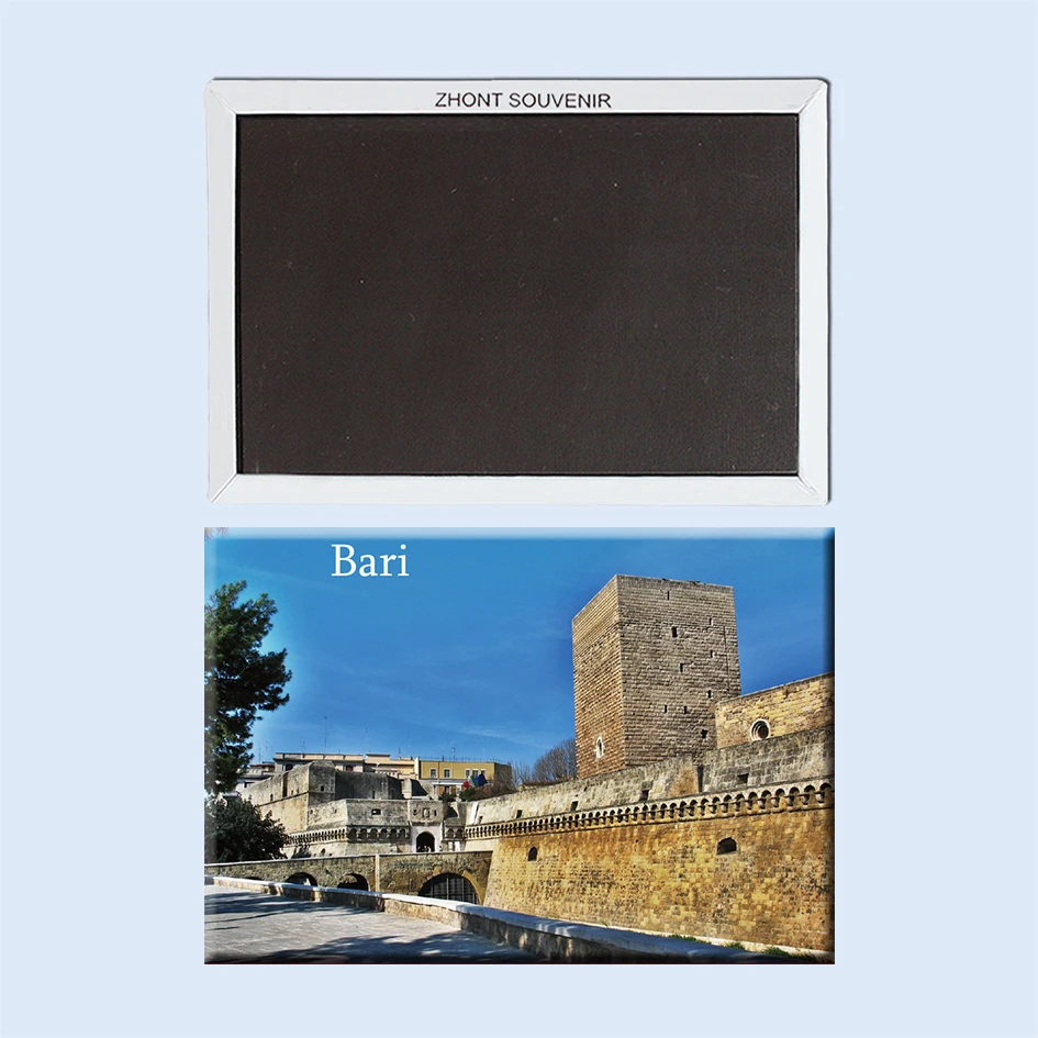 

Old Castle Bari Italy Travel souvenirs 22969 Magnetic refrigerator gifts for friends