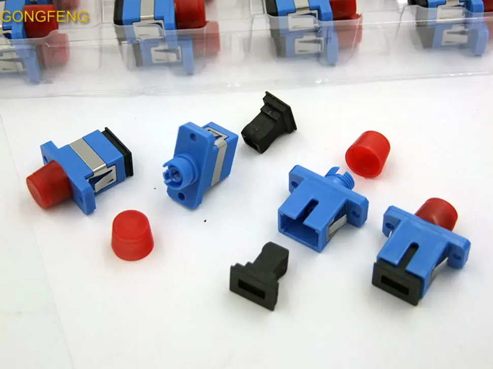 Оптовая продажа 10 шт. Новый Популярный пластиковый оптический коннектор FC/SC
