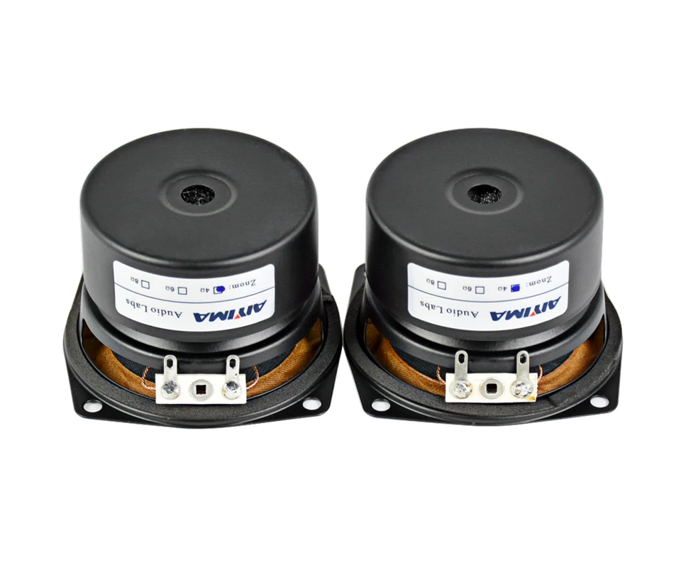 AIYIMA 2 шт 2,5 дюймов 15 Вт аудио портативный динамик s 4Ohm 8Ohm полный диапазон Hifi бас мини-динамик DIY для домашнего кинотеатра