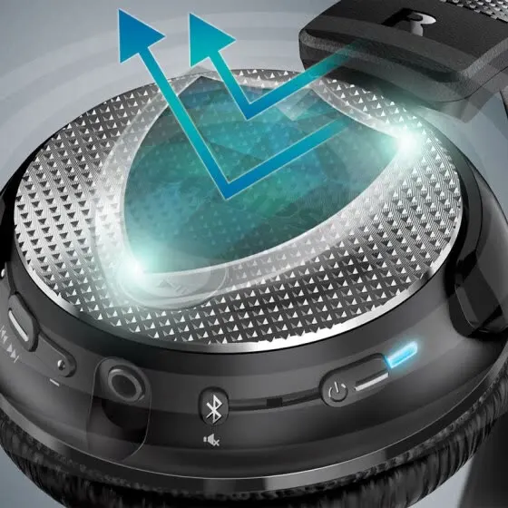 Philips Оригинал SHB8850 активное шумоподавление беспроводные Bluetooth наушники NFC