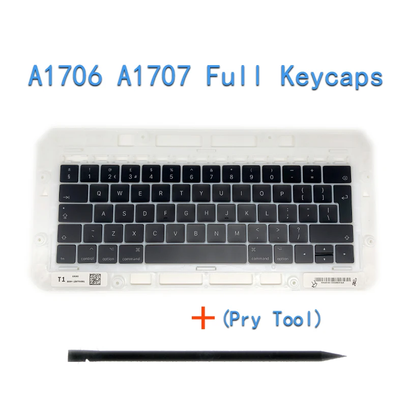 Новая Оригинальная клавиатура A1706/A1707/A1708 UK Keycaps для Macbook Pro/Air Retina 13 &quot15&quot A1932/A1990/A1989