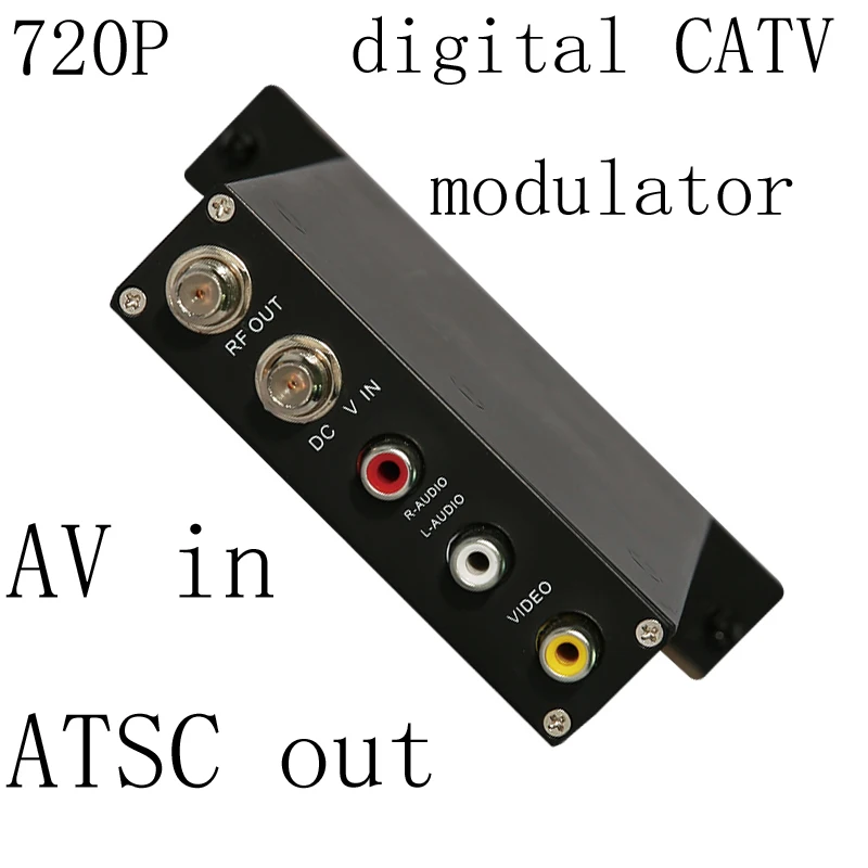 SKD2718 1080P AV HDMI к ATSC модулятор кодировщика цифровой ТВ Headend QAM RF модулятор|digital tv
