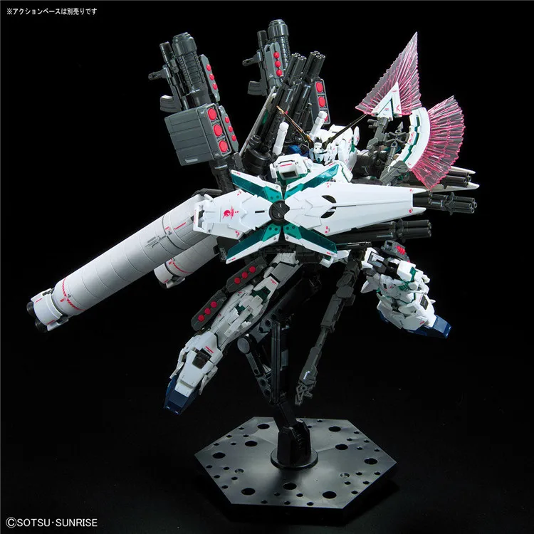 Bandai Gundam 1/144 RG полный панцири единорог GUNDAM мобильный костюм собрать модель наборы фигурки Детские игрушки