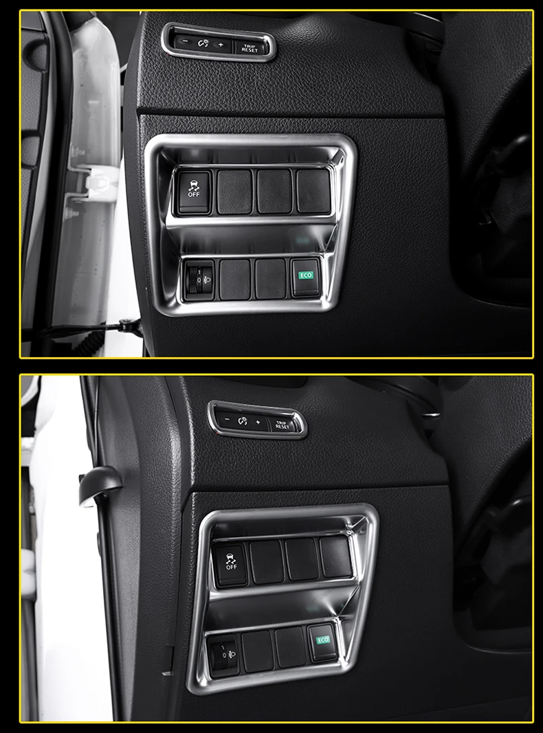 Для Nissan X-trail X trail T32- автомобильный Стайлинг регулировка фар с блестками декоративная рамка интерьерные автомобильные аксессуары