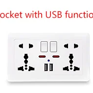 Международный универсальный переключатель с 5 отверстиями, usb-порт зарядного устройства, AC110V-250V, стандарт ЕС, настенная розетка с двумя usb-разъемами
