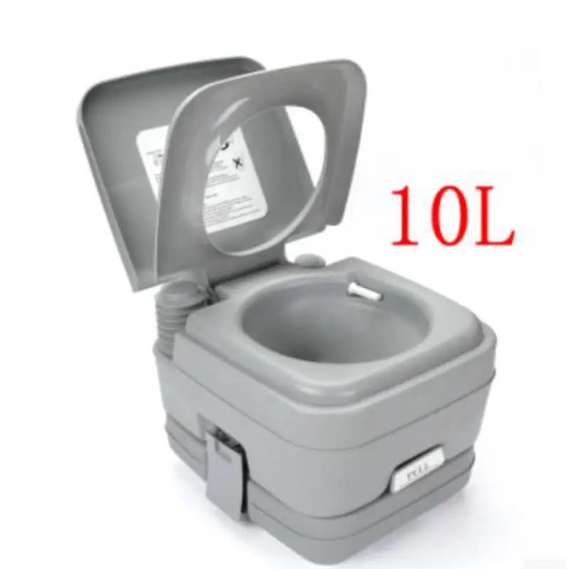 

10L Outdoor Portable Camping Toilet Caravan Travel Camp Boating Fishing 50 Flush