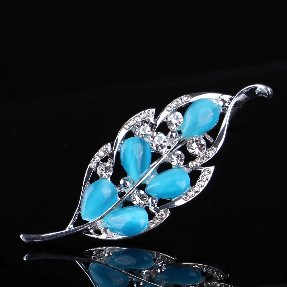 Индивидуальная брошка в виде листьев ювелирные изделия для женщин/мужчин модные