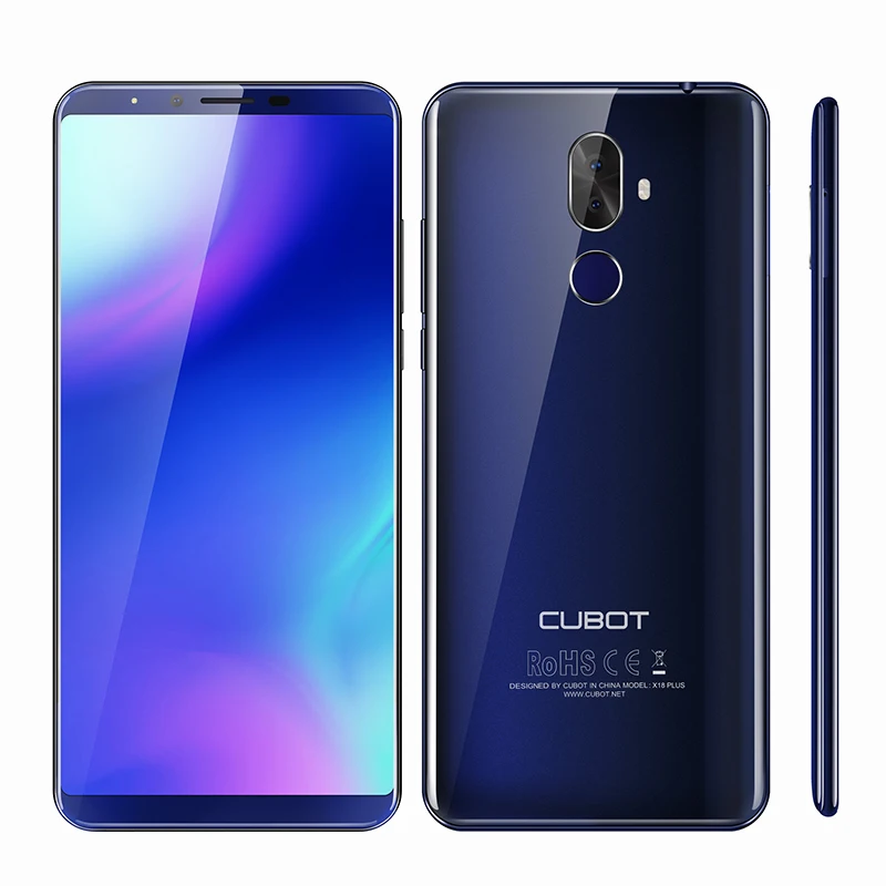 CUBOT X18 Plus 8 0 &quotFHD + Android 5 99 смартфон MT6750T Восьмиядерный 20MP двойная задняя камера 4 Гб
