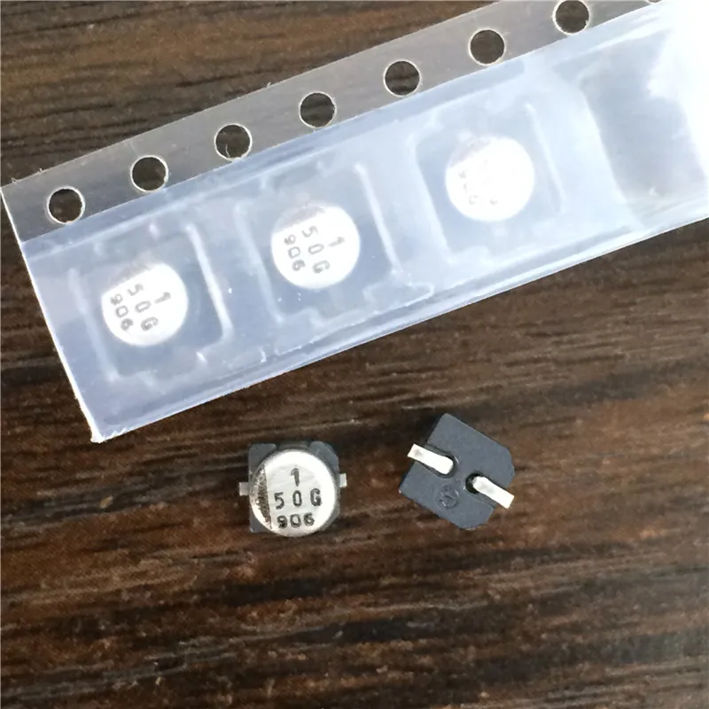 50 шт. 1 мкФ 50V SAMWHA VR серия 4x5 мм 50V1uF SMD алюминиевый электролитический