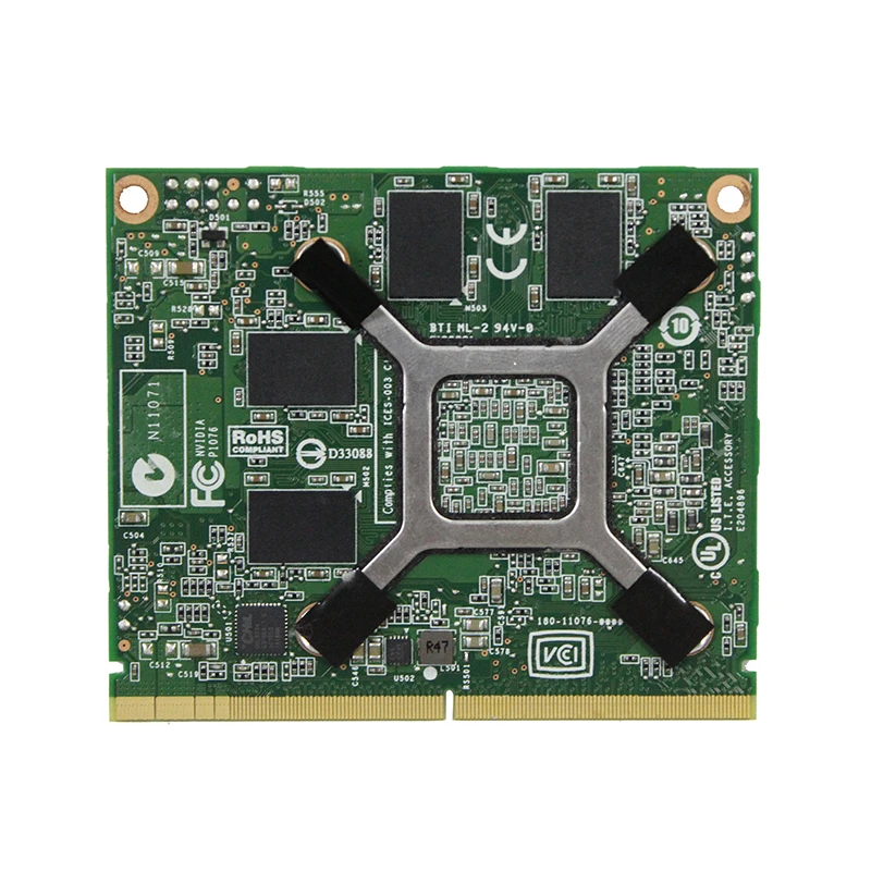 Новая Видеокарта NVIDIA Quadro 1000M 2G GDDR5 для ноутбука hp Elitebook 8740W 8760W 8540W 8560W 8560P 8570W 652673