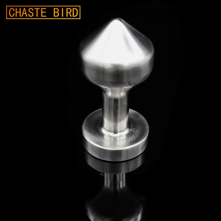 Chaste Bird 650 г мужские и женские металлические большие анальные пробки твердая