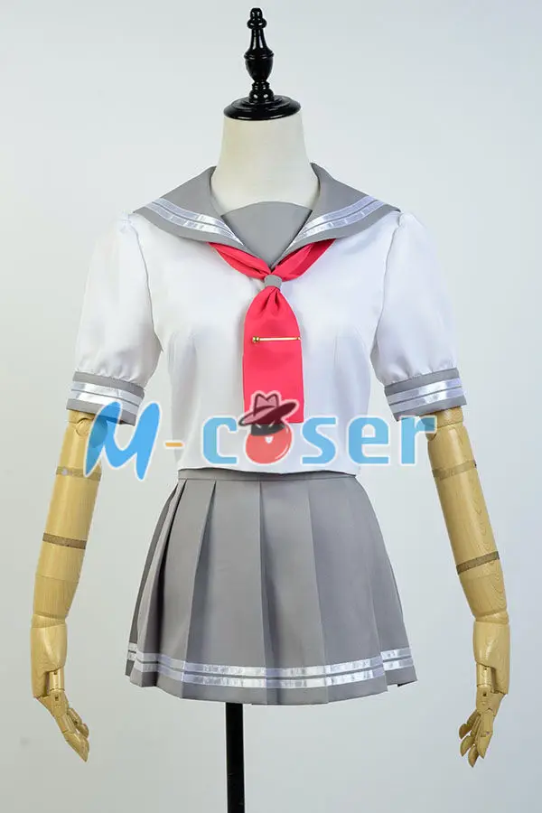 Милый солнце! Школьная форма akours Takami Chika Sailor карнавальные костюмы полный комплект