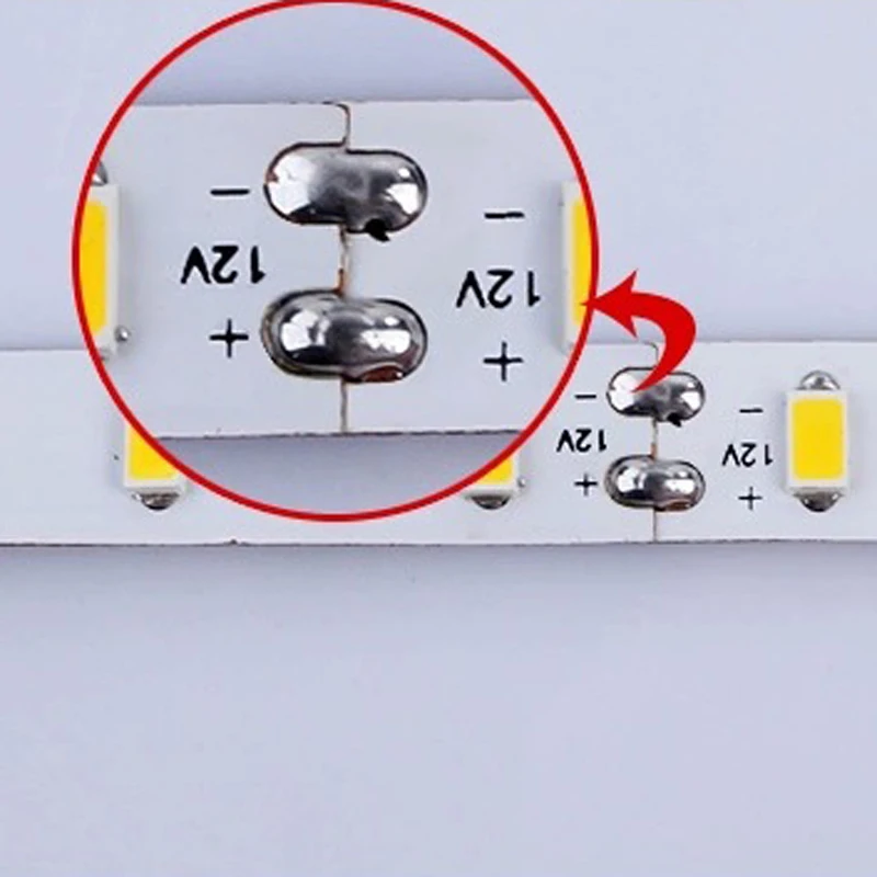 Водонепроницаемая светодиодная лента 65 DC12 в Диодная SMD5630 60 чипов/м 5 м/лот