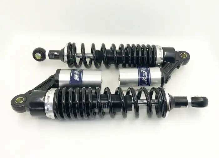 

New Black + silver 340mm 8mm spring motorcycle rear shock absorbers FOR xjr400 cb400 99-11 vtec 92-98 sf Dirt ATV Gokart