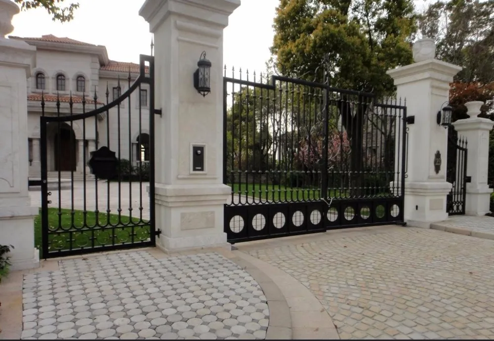 Новейшие железные ворота передние садовые 4 футовые ворота|iron gates|iron gates designwrought iron