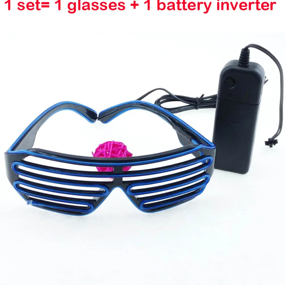 Горячая Распродажа 2018 неоновые светодиодсветодиодный очки с подсветкой модные