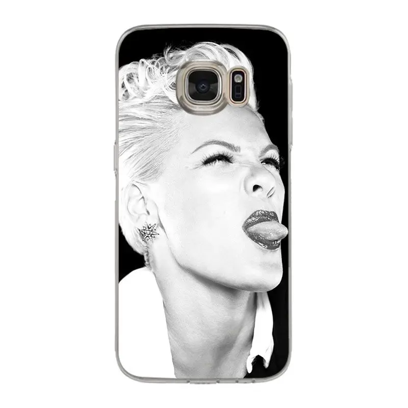 Yinuoda розовый P! nk Alecia Beth Moore Singer мягкий tpu чехол для телефона samsung galaxy S9 S7 S6 edge plus S5 S8