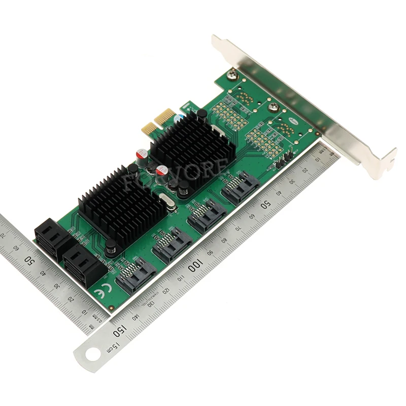 PCI e до 8 портов SATA 3 0 карты расширения III Marvell двойные чипы|port sata|8 ports satasata iii |
