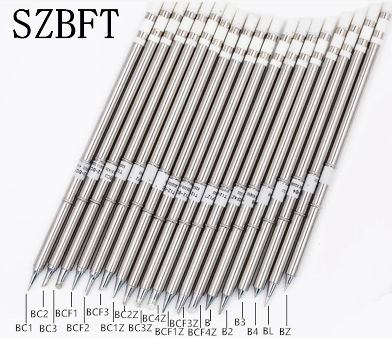 19 шт T12-B серии жало паяльника BC1 BC2 BC3 BC1Z BC2Z BC3Z BC4Z BCF1 BCF2 BCF3 B B2 B3 B4 BL BZ BCF1Z BCF2Z BCF3Z и так далее