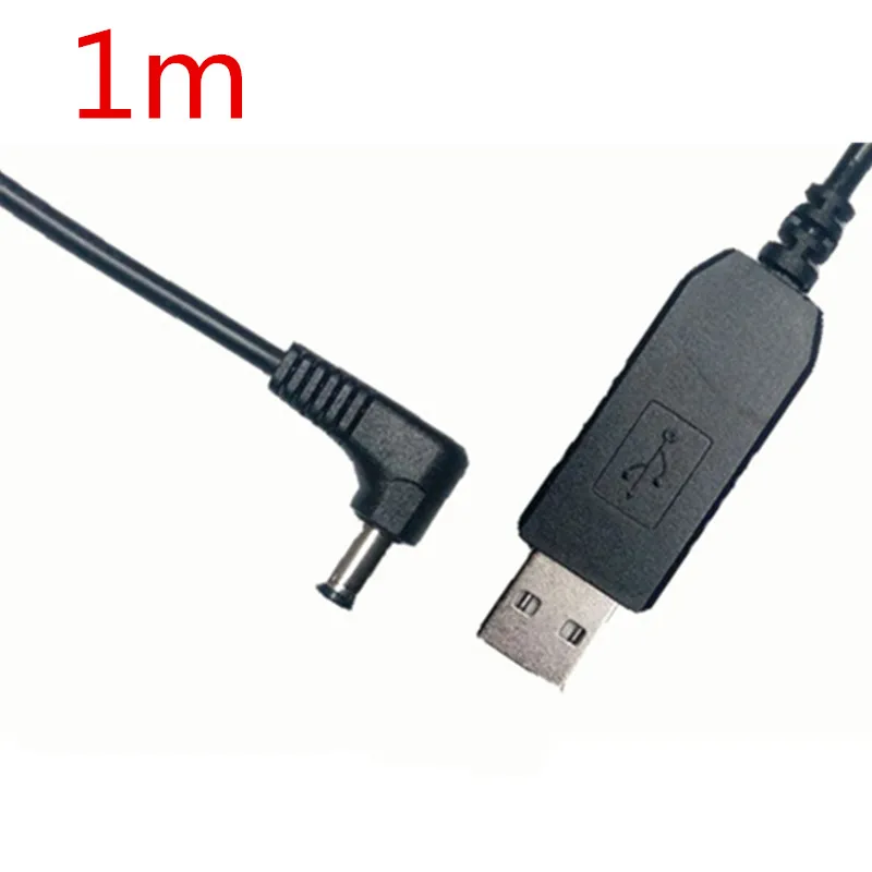 1M Ihens5 USB DC 5 в к DC 12 В 3,5 мм модуль конвертер баррель Мужской Разъем зарядное устройство разъем кабель питания разъем для автомобиля gps Радар детектор - Название цвета: 1M