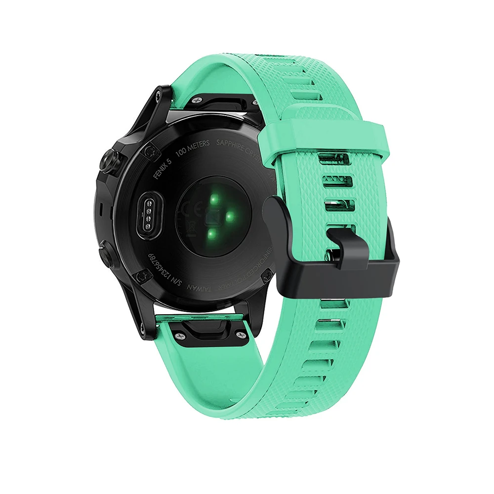 Для Garmin Fenix 5/5 plus Quick fit 22 мм браслет ремешок Смарт-часы силиконовый Easyfit ремешок для Forerunner 935/Approach S60