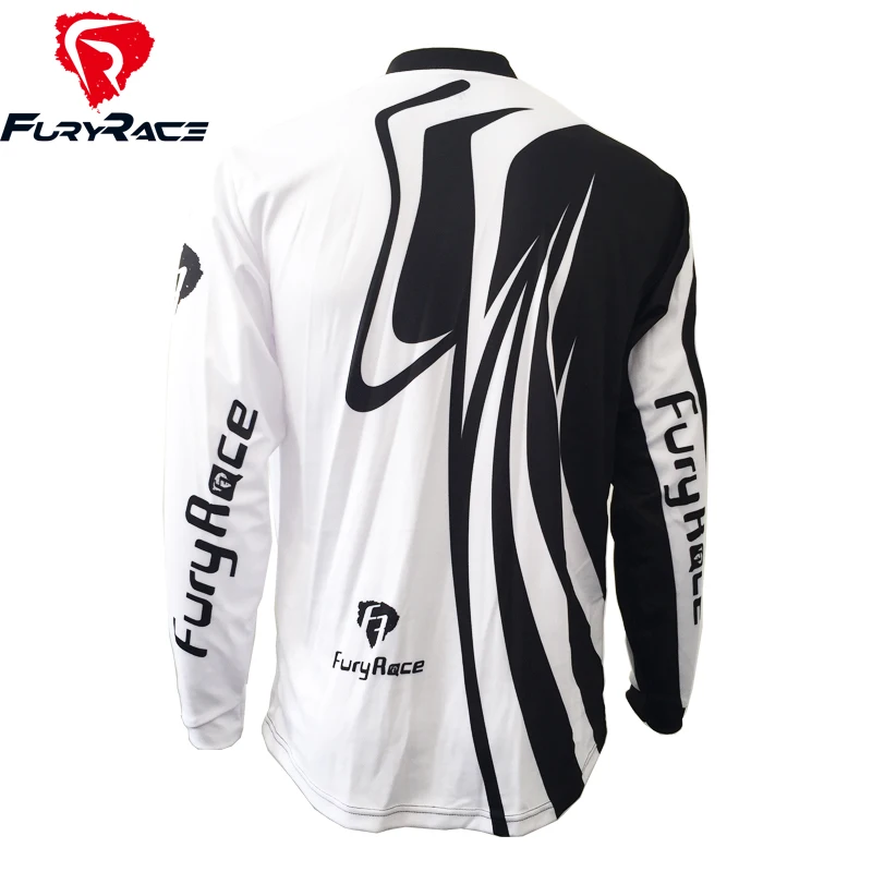 2016 Fury Race MTB Downhill Jerseys Men100% Polyester Motocross Motorcycle T-Shirt Bike Bicycle Jersey Cycling Roupa Clothing | Спорт и