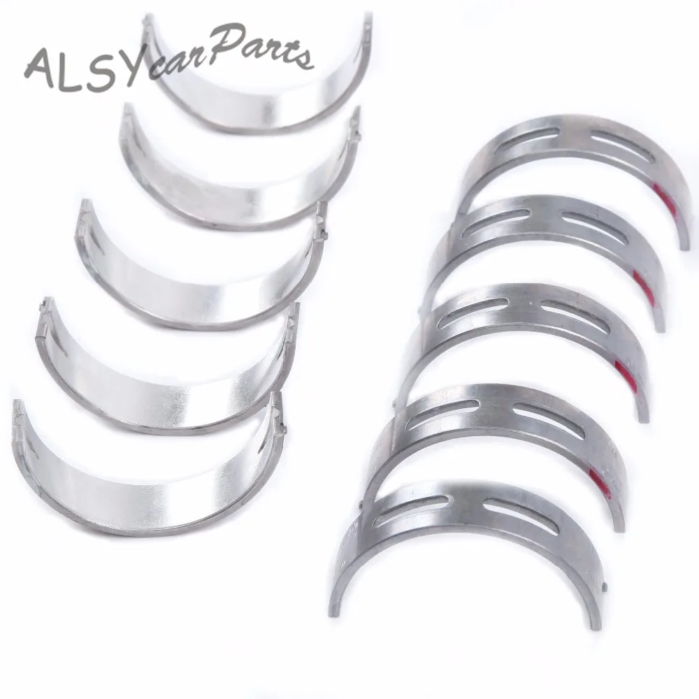 

YIMIAOMO 10Pcs STD Crankshaft Main Bearings Shell 06H 105 561 M For VW Golf MK7 Jetta Passat Audi A4 A6 1.8 /2.0TFSI 06H105591M