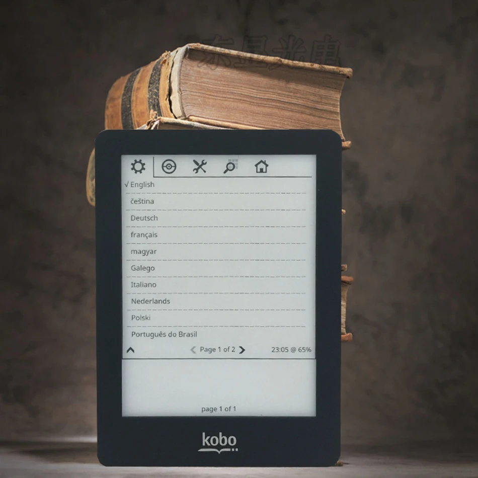 Передний светильник Kobo Glo устройство для чтения электронных книг Wi-Fi 2 Гб N613