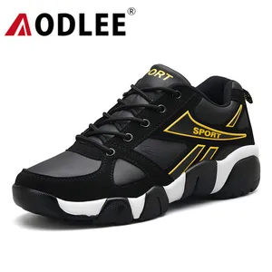 AODLEEмужские кроссовки; Повседневная обувь; Кожаная мужская обувь для пары; Повседневные Дышащие мужские кроссовки; tenis masculino adulto