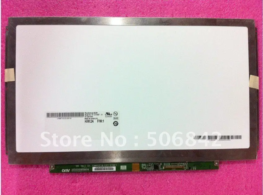 

13.3"laptop LCD screen B133XW01 V.1 V1 1366x768 40PINS