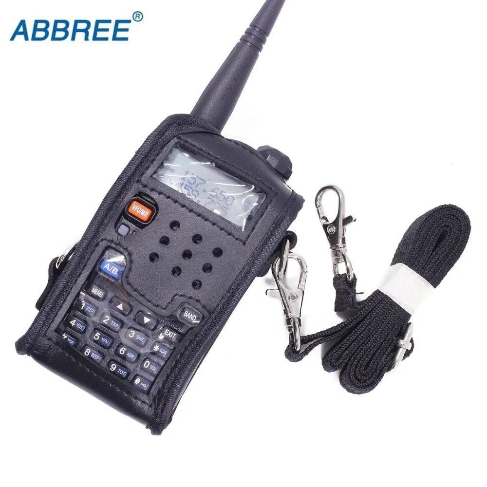Кожаный мягкий чехол для портативной рации BAOFENG UV 5R|baofeng cover|portable radio casecover for |