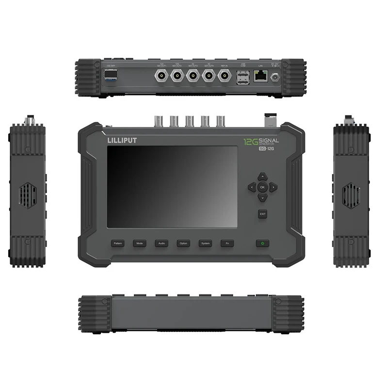 Lilliput SG 12G металлическая рамка 7 дюймов IPS экран SDI аудио монитор и генератор